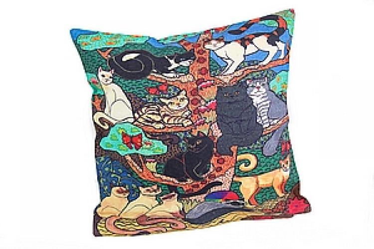 Наволочка "DJ принт" декор. (хлопок) №47