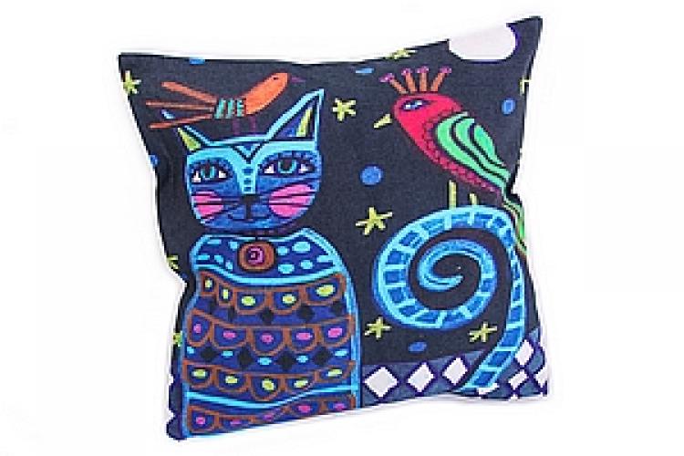 Наволочка "DJ принт" декор. (хлопок) №14