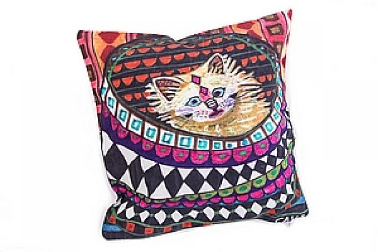 Наволочка "DJ принт" декор. (хлопок) №50