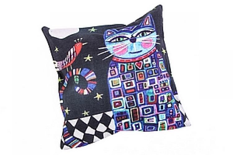 Наволочка "DJ принт" декор. (хлопок) №62