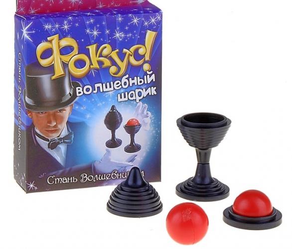 Фокус Мяч в стакане