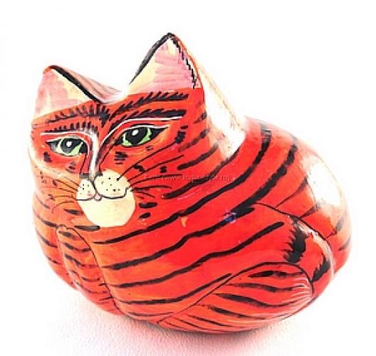 Статуэтка "Кот" папье-маше №110