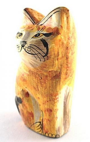 Статуэтка "Кот" папье-маше №16