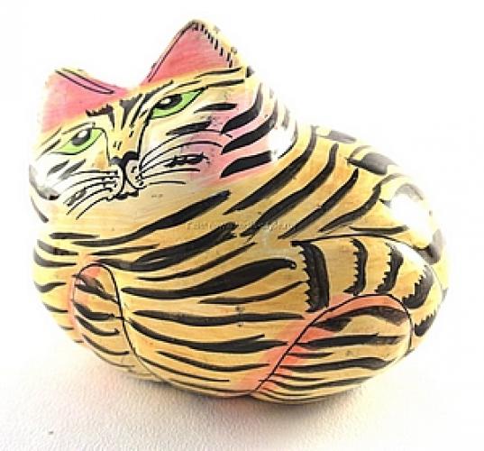 Статуэтка "Кот" папье-маше №43