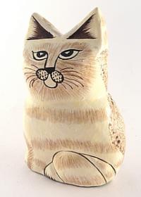 Статуэтка "Кот" папье-маше №140