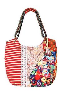 Сумка хлопок с декор. отделкой №132