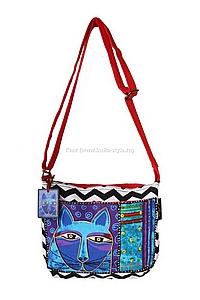 Сумка хлопок с декоративой отделкой №121