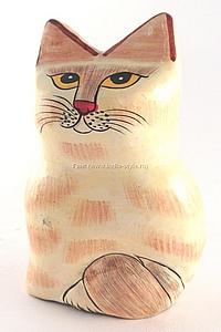 Статуэтка "Кот" папье-маше №169