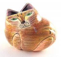 Статуэтка "Кот" папье-маше №140