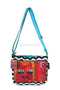 Сумка хлопок с декоративой отделкой №137